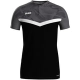 JAKO Polo Iconic (schwarz/anthrazit)