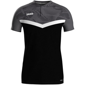 JAKO Polo Iconic (schwarz/anthrazit)