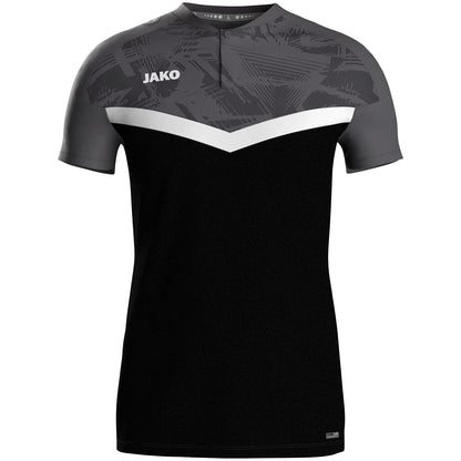 JAKO Polo Iconic (schwarz/anthrazit)