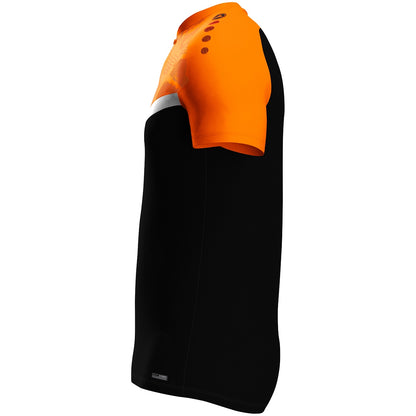 JAKO Polo Iconic (schwarz/neonorange)