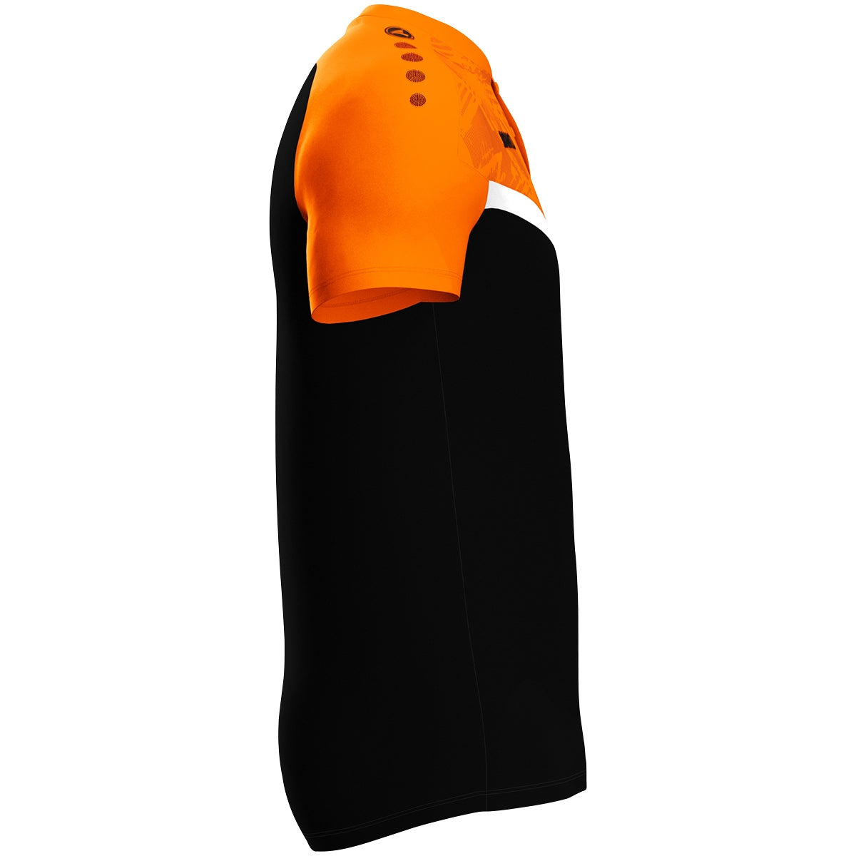 JAKO Polo Iconic (schwarz/neonorange)