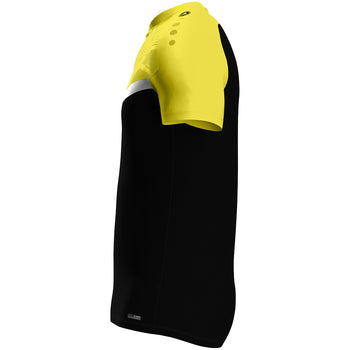 JAKO Polo Iconic (schwarz/soft yellow)