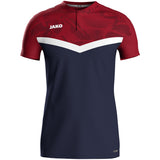JAKO Polo Iconic (marine/chili rot)