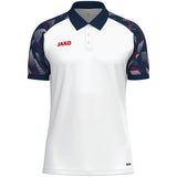 JAKO Polo Sonic (weiß/marine/rot)