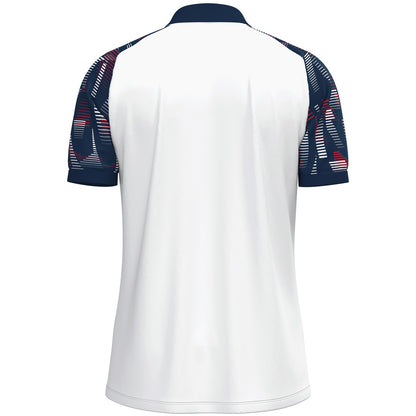 JAKO Polo Sonic (weiß/marine/rot)