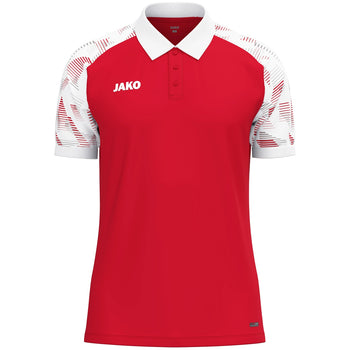 JAKO Polo Sonic (rot/weiß)