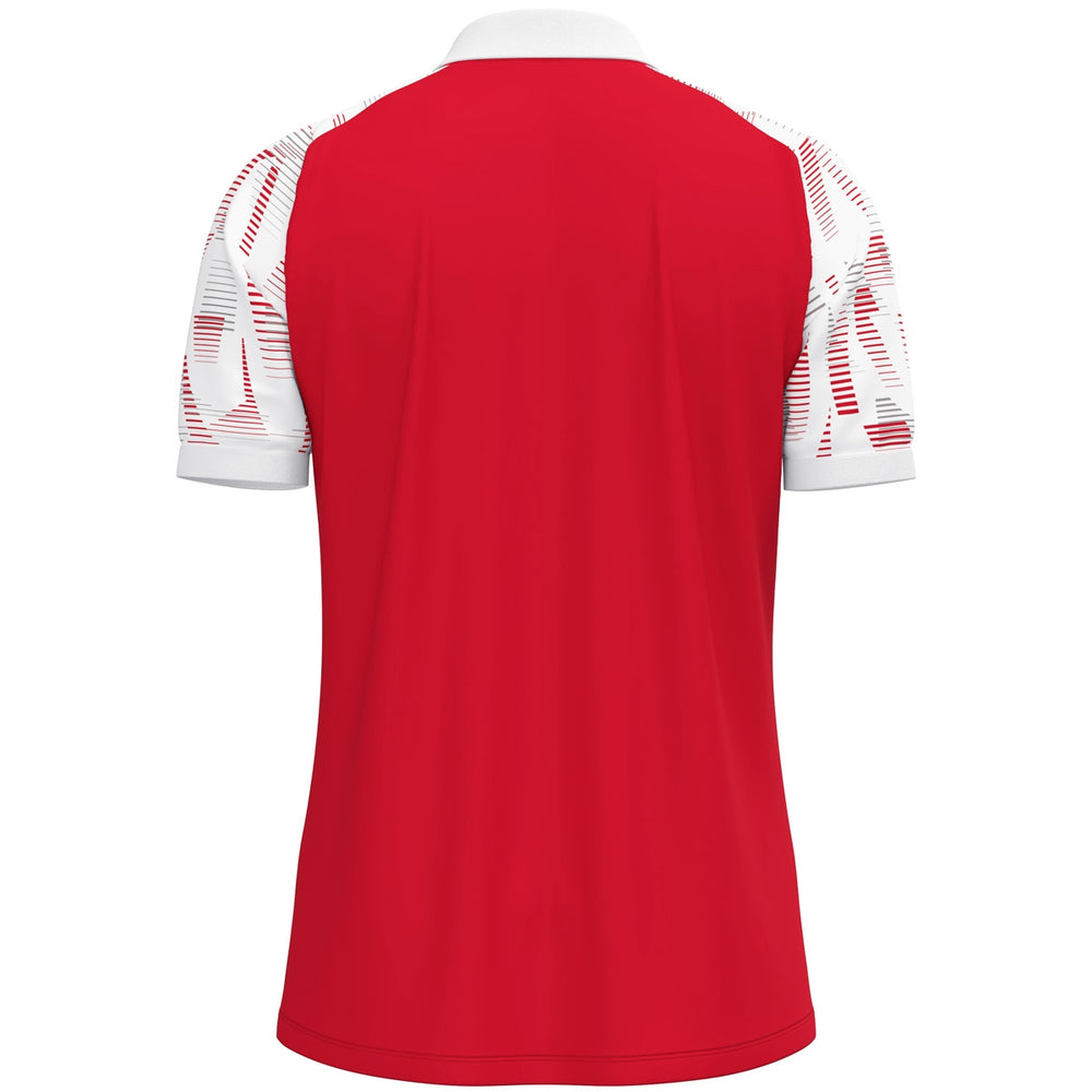 JAKO Polo Sonic (rot/weiß)