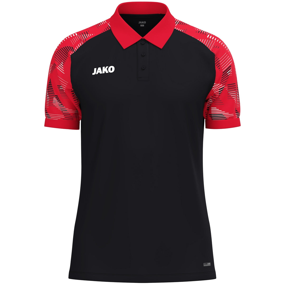 JAKO Polo Sonic (schwarz/rot)