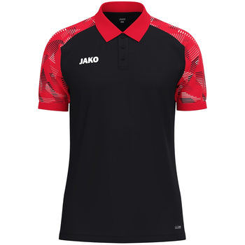 JAKO Polo Sonic (schwarz/rot)