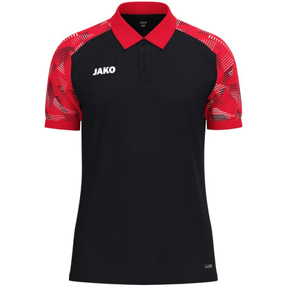 JAKO Polo Sonic (schwarz/rot)