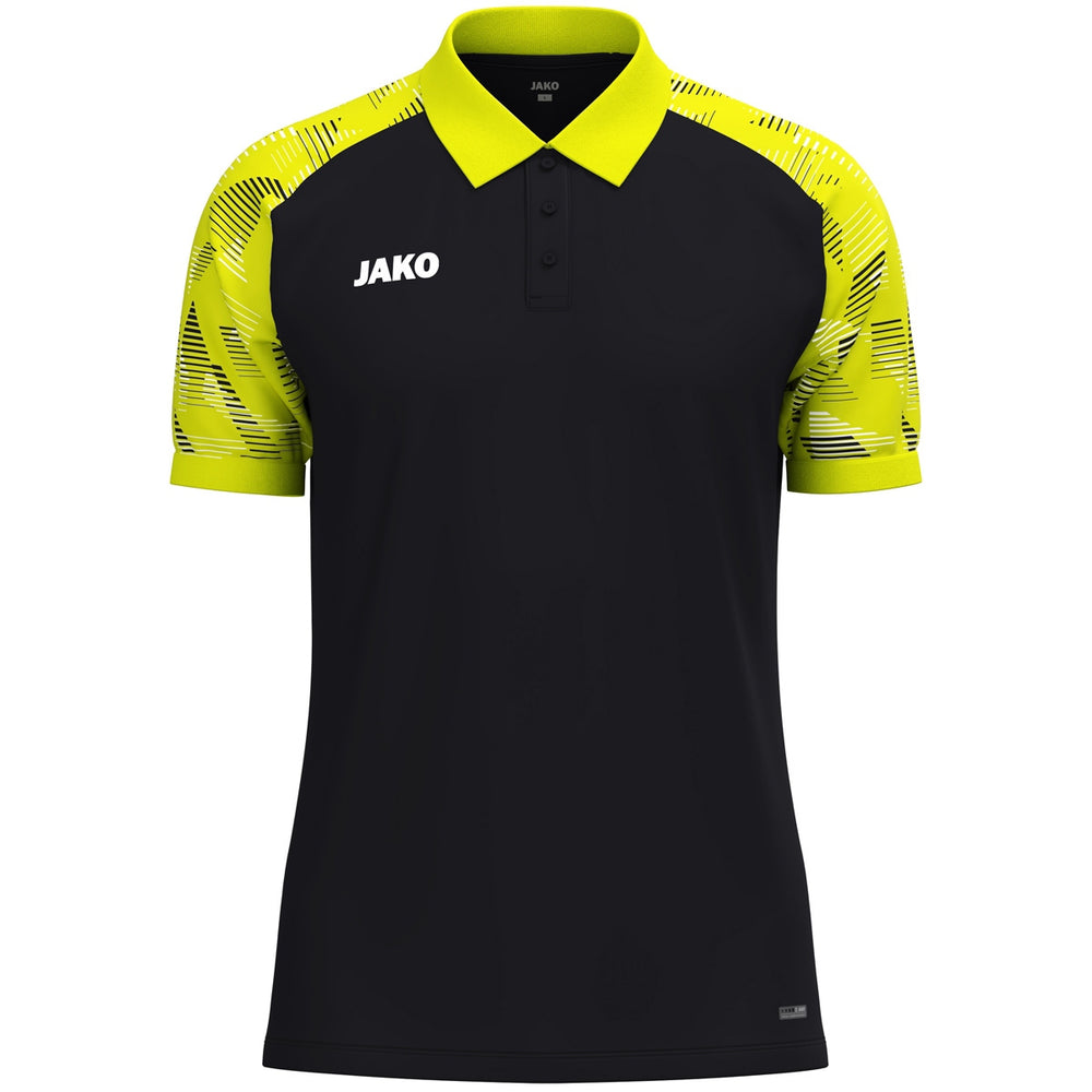 JAKO Polo Sonic (schwarz/neongelb)