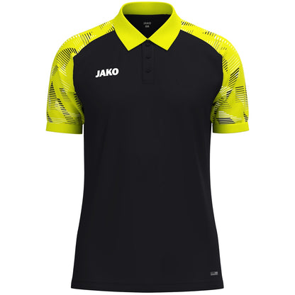 JAKO Polo Sonic (schwarz/neongelb)
