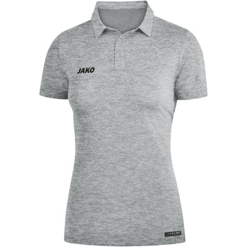 JAKO Polo Premium Basics Damen Grau