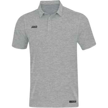 JAKO Polo Premium Basics Unisex Grau
