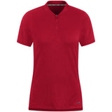 JAKO Polo Pro Casual Damen (chili rot)