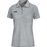 JAKO Polo Base Damen (hellgrau meliert)