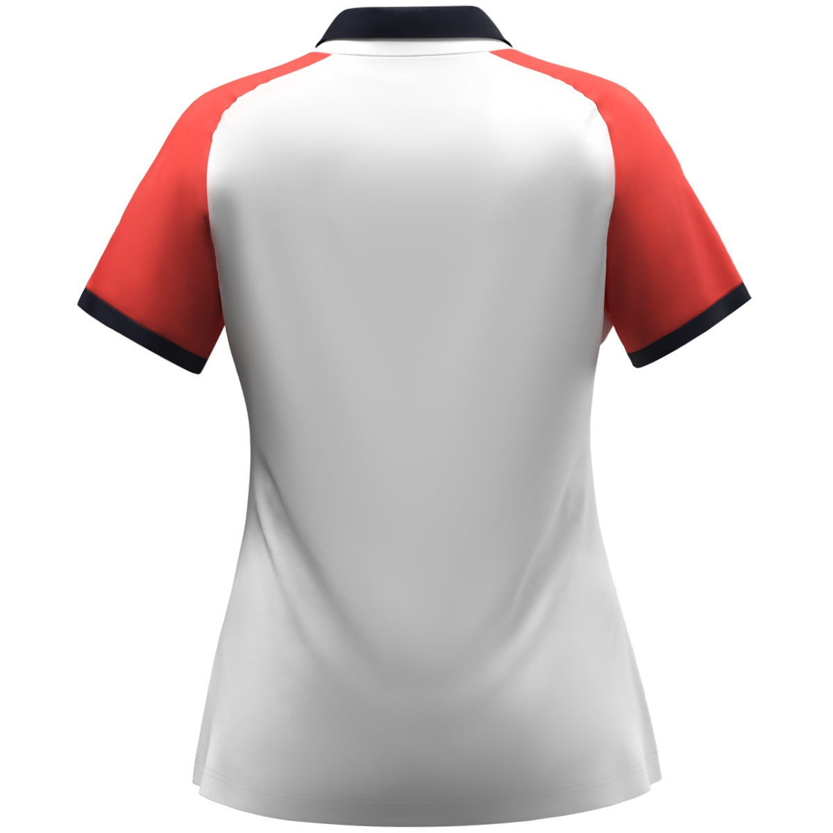 JAKO Polo Dynamic Damen (weiß/coral/marine)