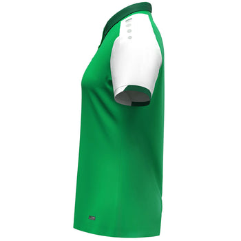 JAKO Polo Dynamic Damen (grün/weiß/dunkelgrün)