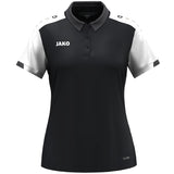 JAKO Polo Dynamic Damen (schwarz/weiß/anthrazit)
