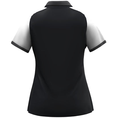 JAKO Polo Dynamic Damen (schwarz/weiß/anthrazit)