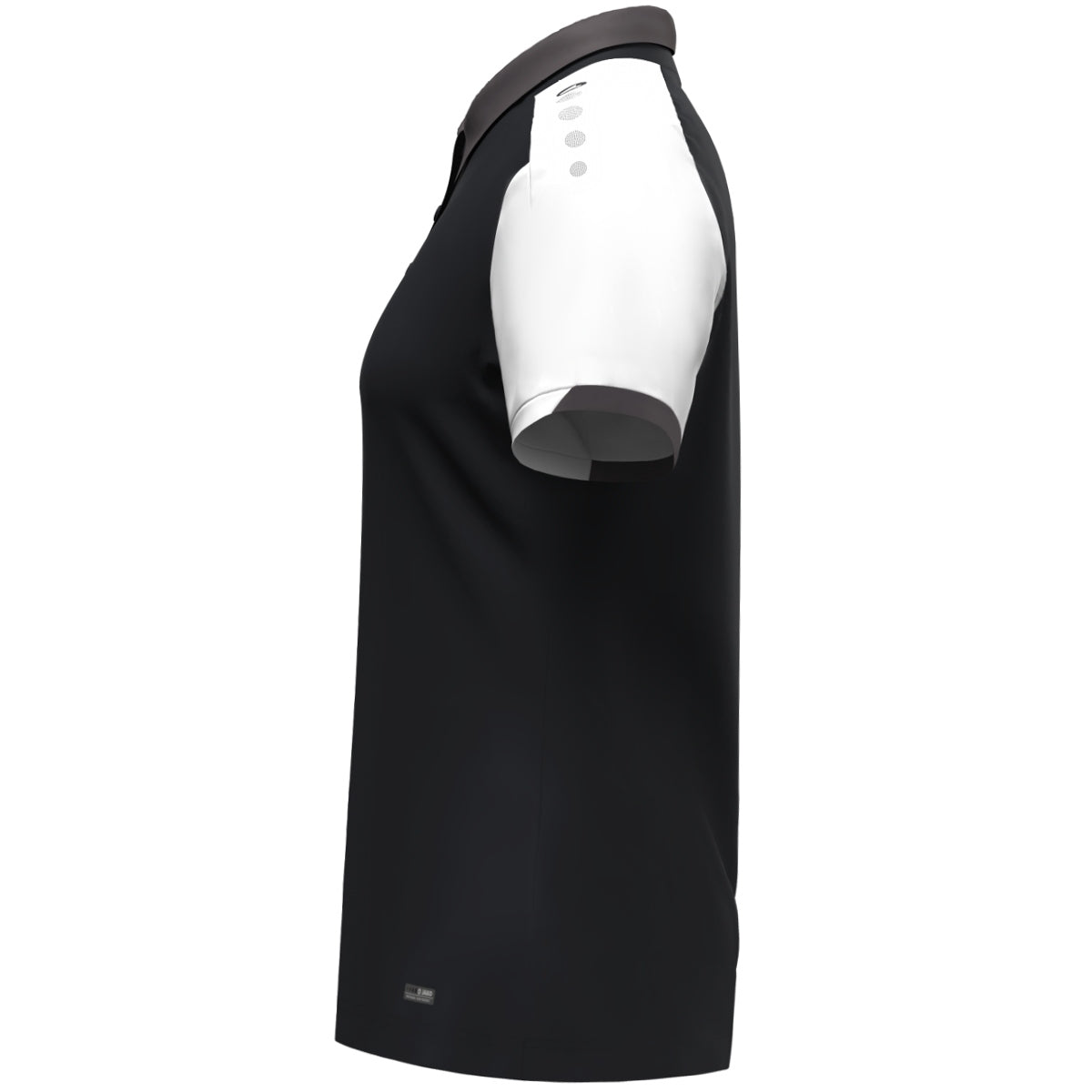 JAKO Polo Dynamic Damen (schwarz/weiß/anthrazit)
