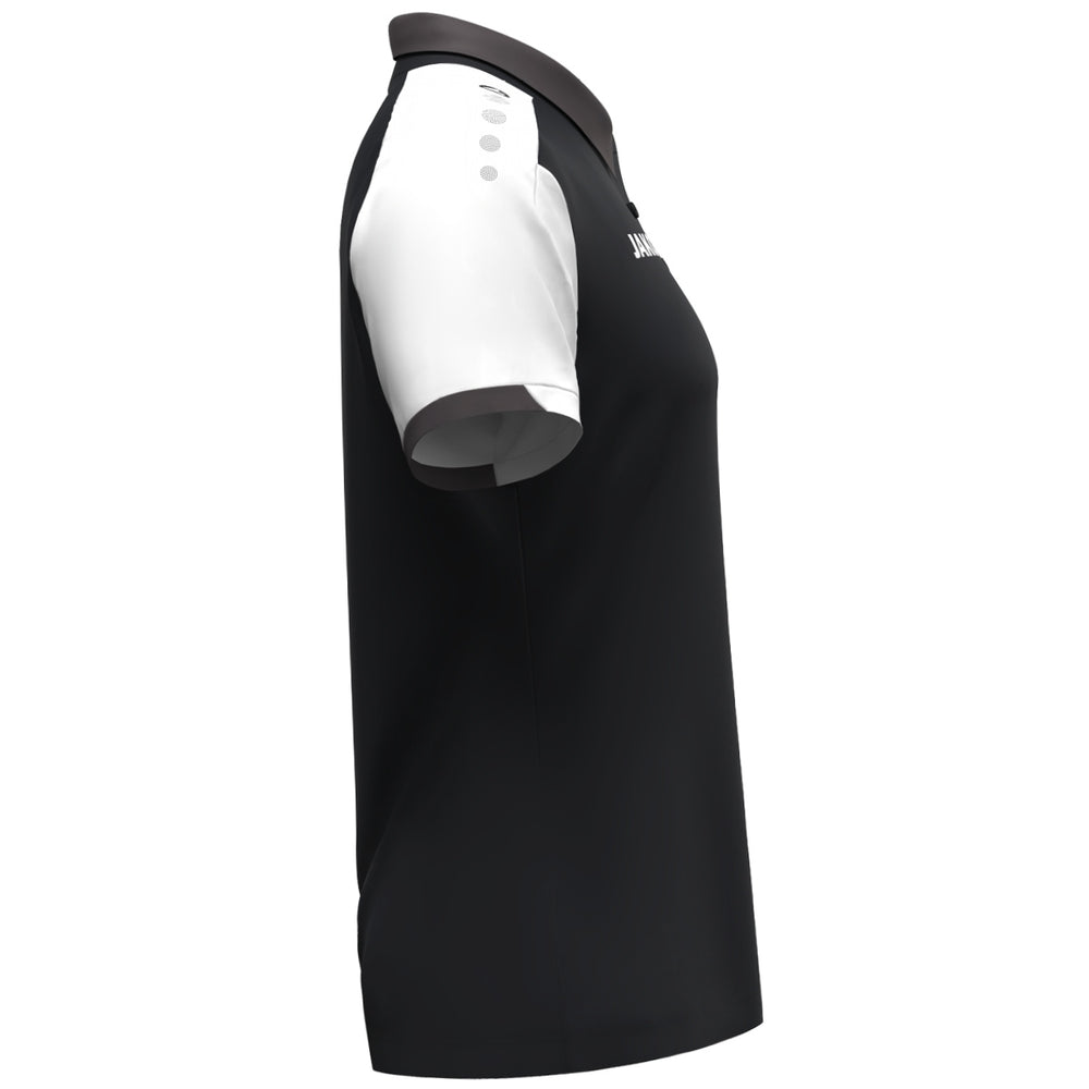 JAKO Polo Dynamic Damen (schwarz/weiß/anthrazit)