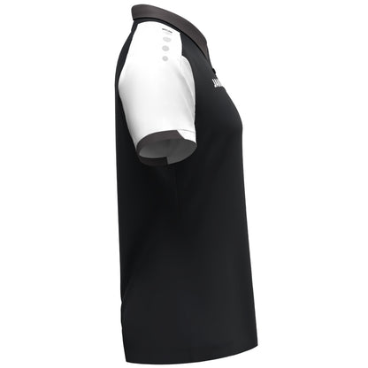 JAKO Polo Dynamic Damen (schwarz/weiß/anthrazit)