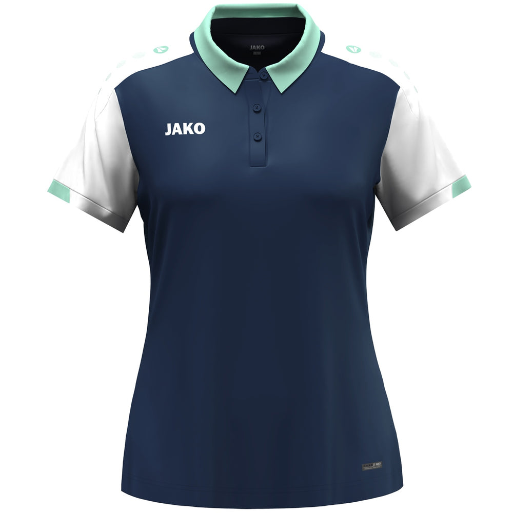 JAKO Polo Dynamic Damen (marine/weiß/minze)