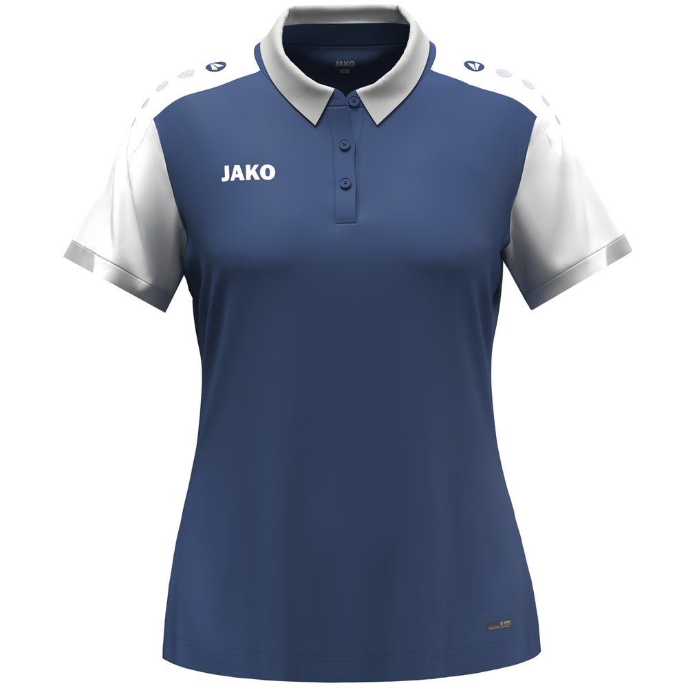 JAKO Polo Dynamic Damen (nachtblau/weiß/hellgrau)
