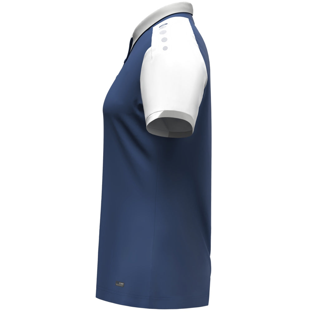 JAKO Polo Dynamic Damen (nachtblau/weiß/hellgrau)