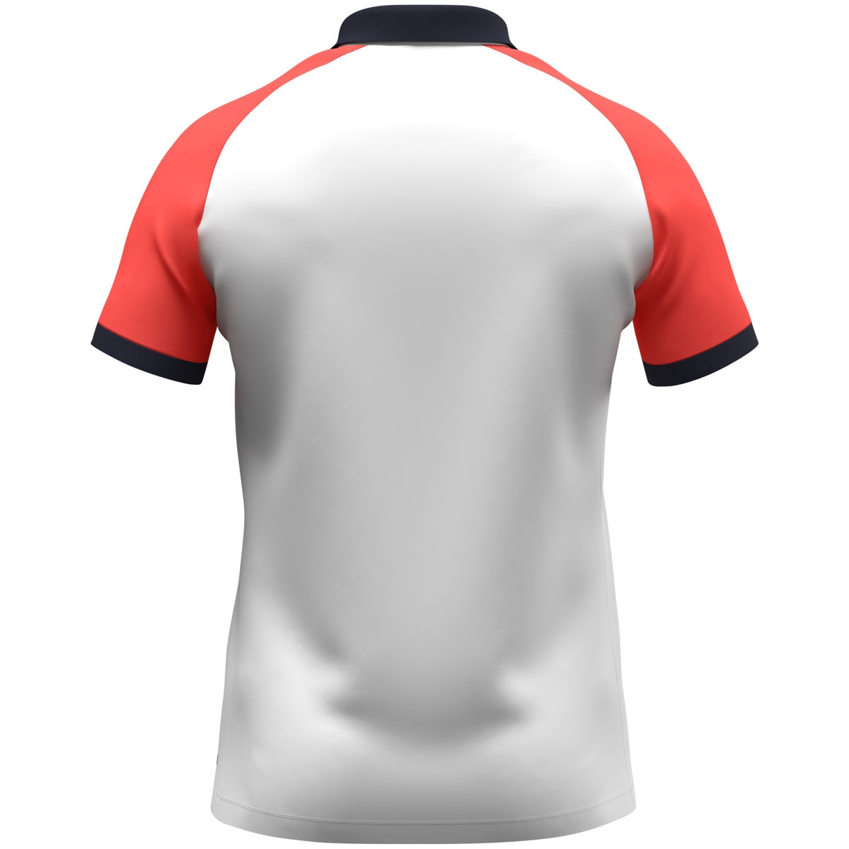 JAKO Polo Dynamic (weiß/coral/marine)