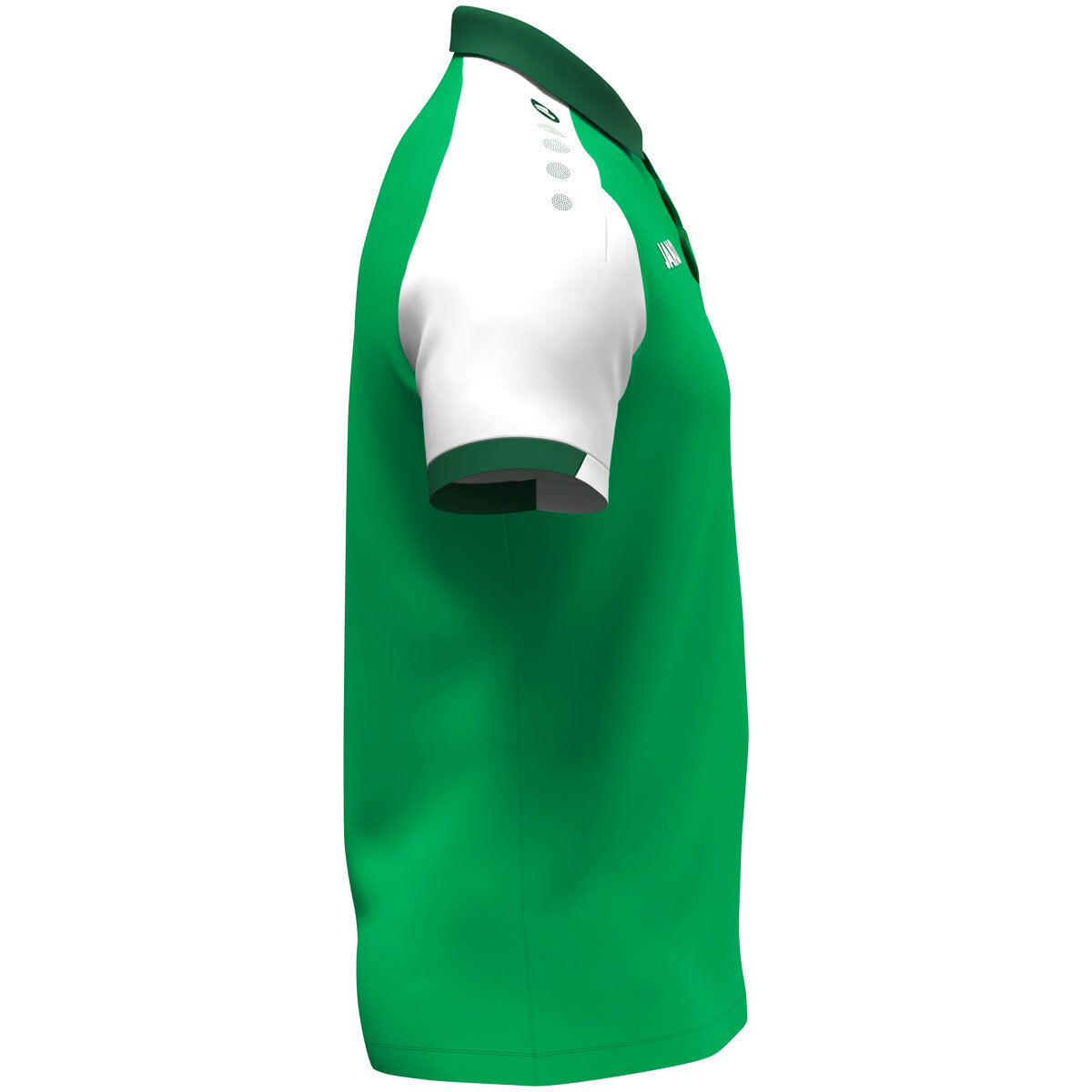 JAKO Polo Dynamic (grün/weiß/dunkelgrün)