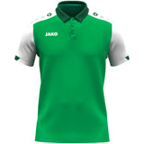 JAKO Polo Dynamic (grün/weiß/dunkelgrün)