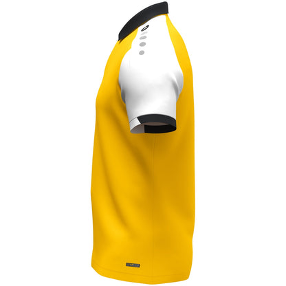 JAKO Polo Dynamic (gelb/weiß/schwarz)