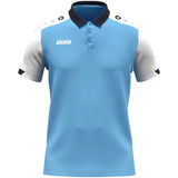 JAKO Polo Dynamic (skyblue/weiß/marine)