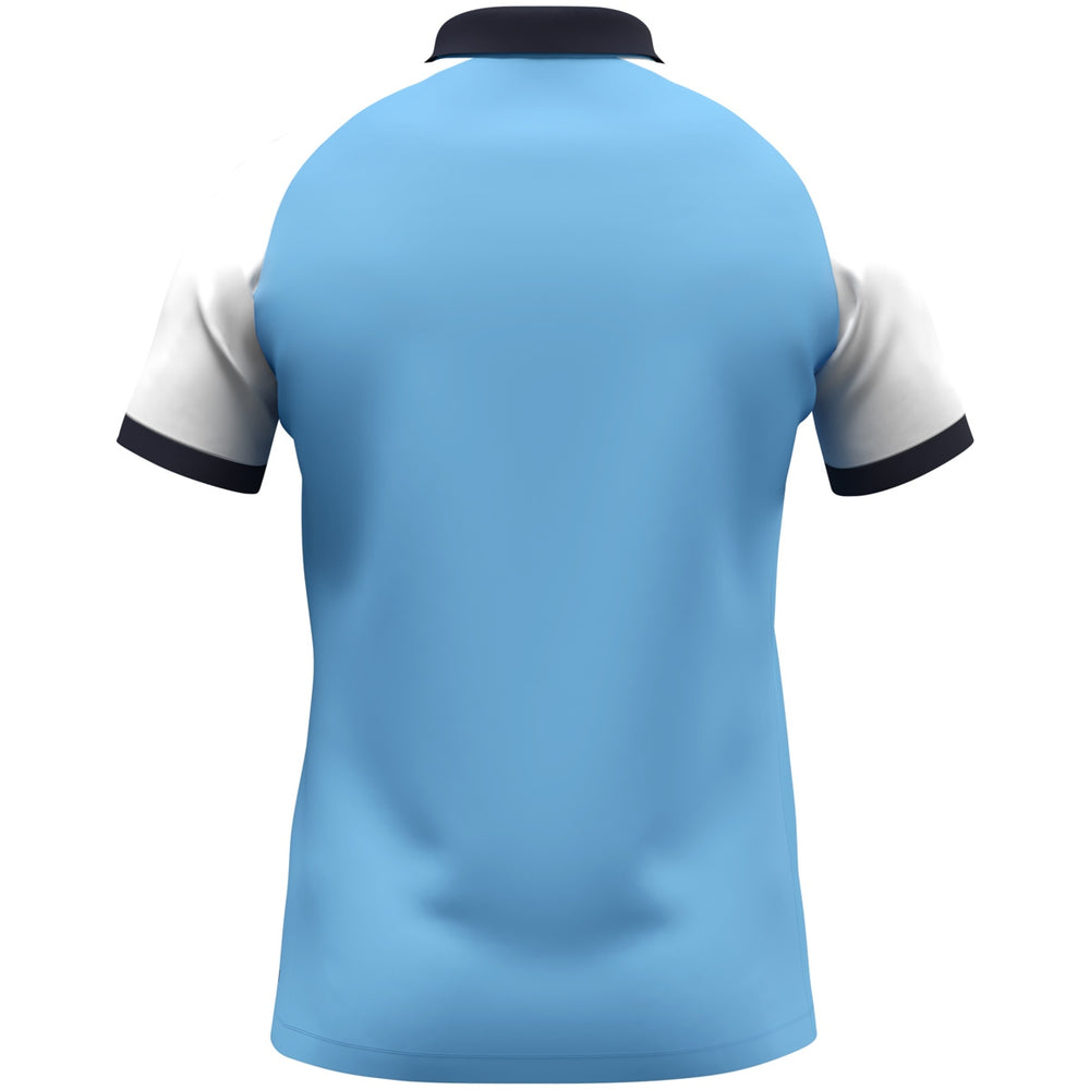 JAKO Polo Dynamic (skyblue/weiß/marine)
