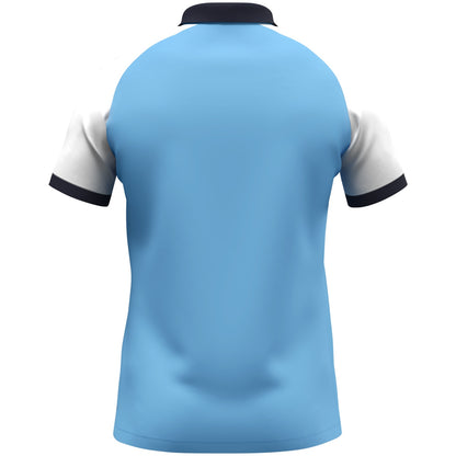 JAKO Polo Dynamic (skyblue/weiß/marine)
