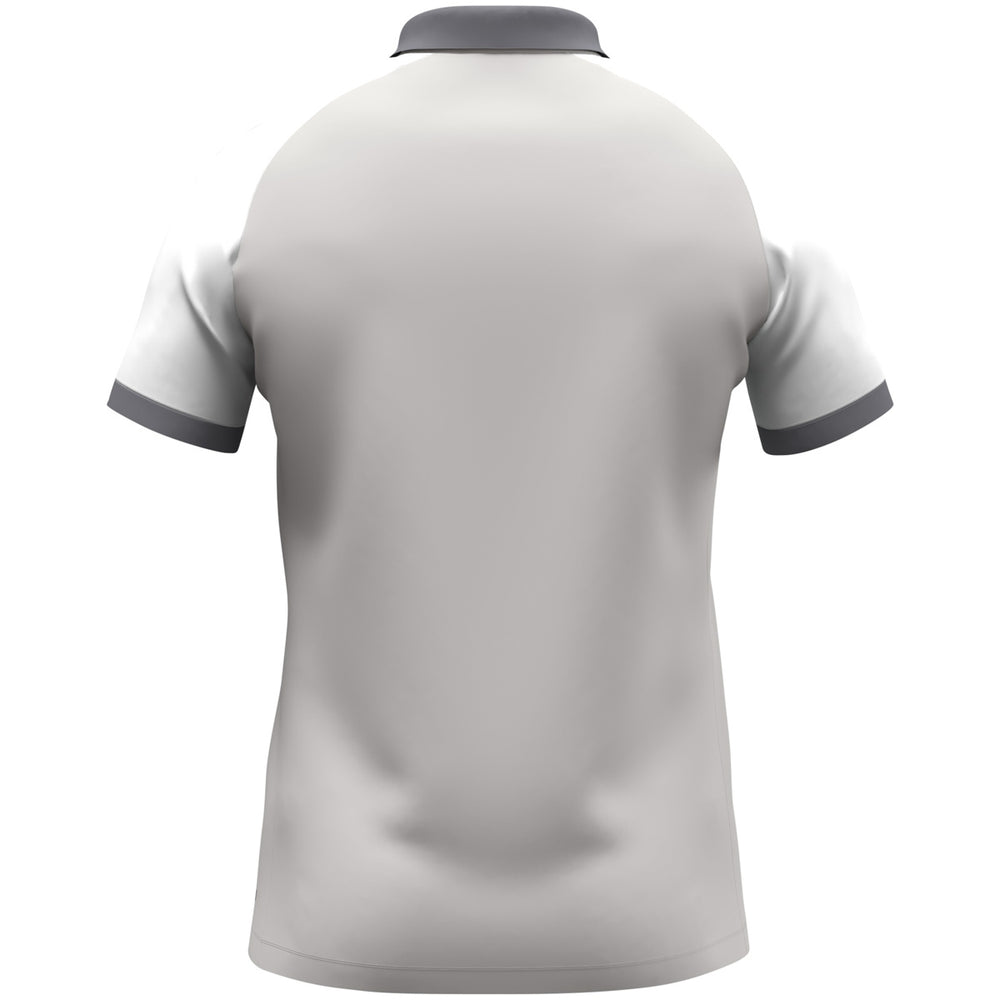 JAKO Polo Dynamic (hellgrau/weiß/grau)