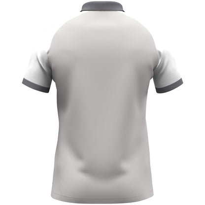 JAKO Polo Dynamic (hellgrau/weiß/grau)