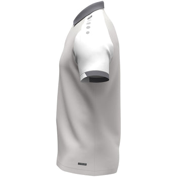 JAKO Polo Dynamic (hellgrau/weiß/grau)
