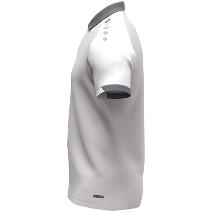 JAKO Polo Dynamic (hellgrau/weiß/grau)