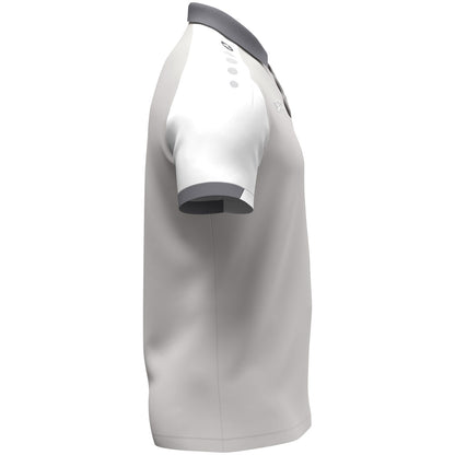 JAKO Polo Dynamic (hellgrau/weiß/grau)