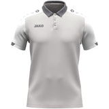 JAKO Polo Dynamic (hellgrau/weiß/grau)