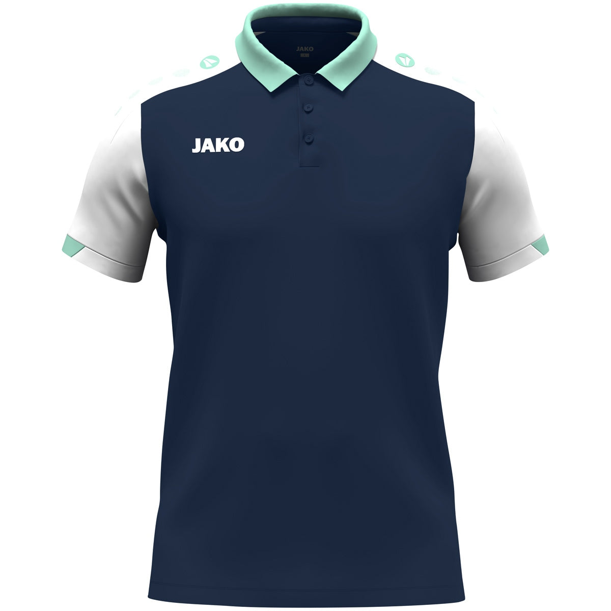 JAKO Polo Dynamic (marine/weiß/minze)