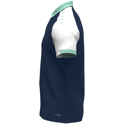 JAKO Polo Dynamic (marine/weiß/minze)