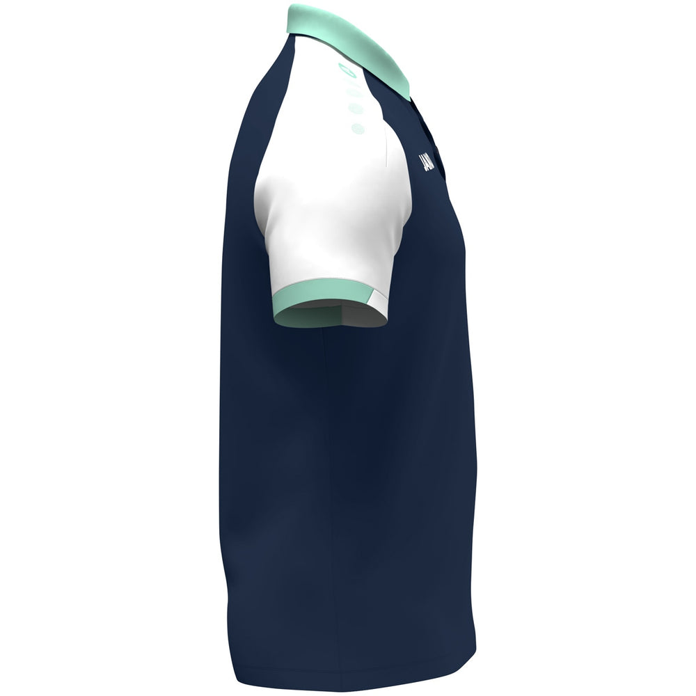 JAKO Polo Dynamic (marine/weiß/minze)