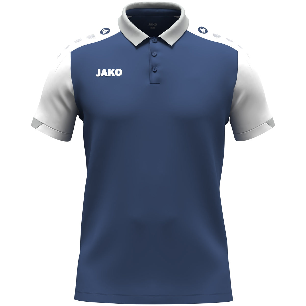 JAKO Polo Dynamic (nachtblau/weiß/hellgrau)