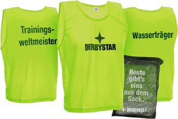 DERBYSTAR Markierungshemdchen 10er-Set (gelb)