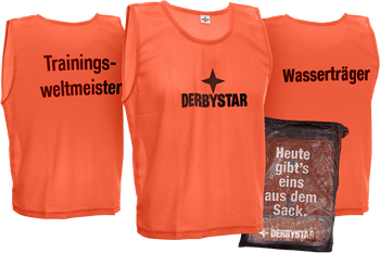 DERBYSTAR Markierungshemdchen 10er-Set (orange)