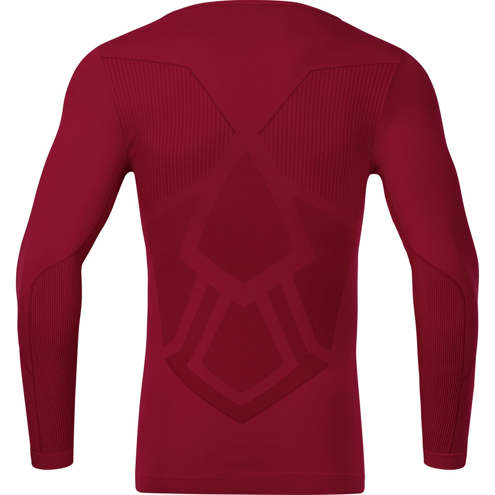 JAKO Longsleeve Comfort 2.0 (weinrot)